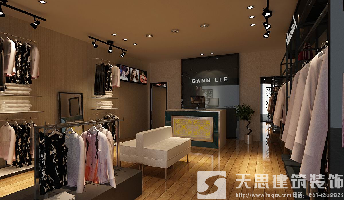 合肥服裝店裝修設(shè)計(jì) 刺激消費(fèi)者購買欲