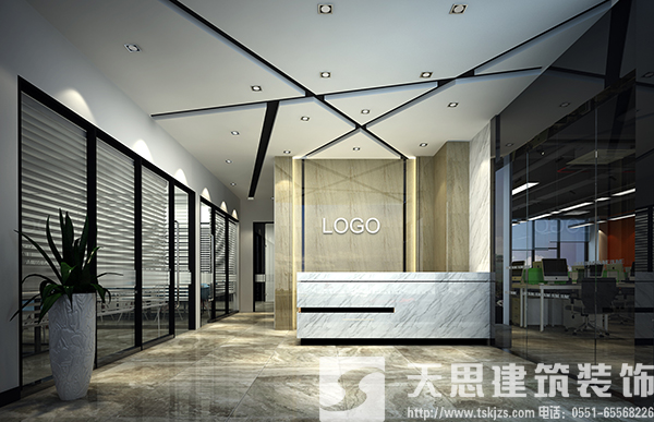 驚鴻一瞥中的<a href=http://www.kestv.com/ target=_blank class=infotextkey>合肥辦公室裝修</a>案例